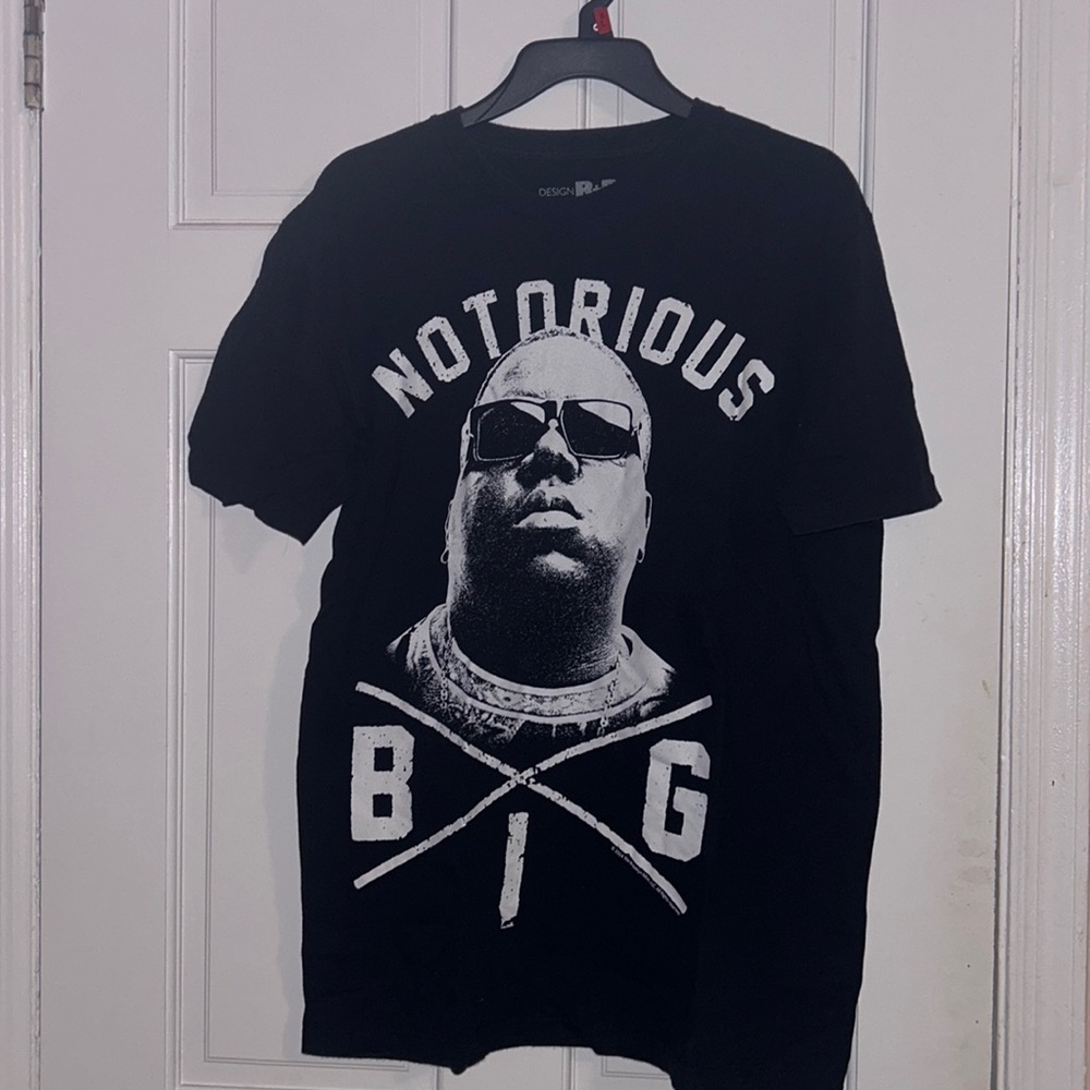 Notorious B.I.G. Graphic black tee L